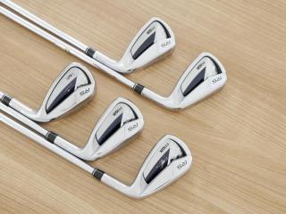 Iron set : PRGR : ชุดเหล็ก PRGR RS Titanium Face (ออกปี 2017 ตีไกล) มีเหล็ก 6-Pw (5 ชิ้น) ก้านเหล็ก NS Pro 80 Flex SR (M-40)