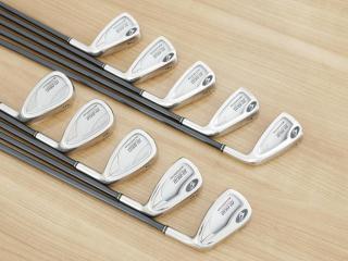 Iron set : Other Brand : ชุดเหล็ก Dunlop HI-BRID DIGITAL Autofocus มีเหล็ก 3-Pw,Aw,Sw (10 ชิ้น) ก้านกราไฟต์ Flex R
