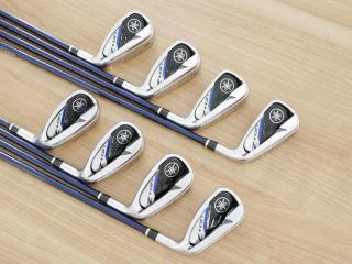 iron_set : ชุดเหล็ก Yamaha Inpres UD+2 (ออกปี 2021 ตีไกลที่สุด ไกลกว่าเหล็กทั่วไป 2 เบอร์ หน้าเด้ง COR 0.822) มีเหล็ก 6-Pw,Aw,As,Sw (8 ชิ้น) ก้านกราไฟต์ Fujikura Air Speeder M421i Flex SR