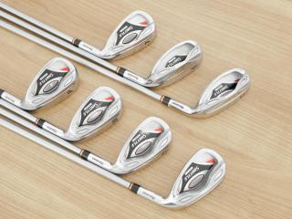 Iron set : Maruman : ชุดเหล็กกระเทย Maruman Shuttle i3000Mx (ตีง่ายมากๆ ไกล เหล็กยาวเป็น Utility) มีเหล็ก 5-10,Pw (7 ชิ้น) ก้านกราไฟต์ Flex R