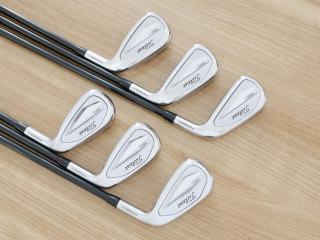 Iron set : Titleist : ชุดเหล็ก Titleist T350 Forged (รุ่นใหม่ล่าสุด ออกปี 2023) มีเหล็ก 6-Pw,48 (6 ชิ้น) ก้านกราไฟต์ Mitsubishi TENSEI AM2 Flex S