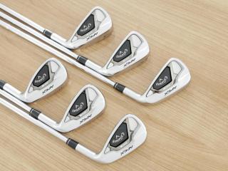Iron set : Callaway : ชุดเหล็ก Callaway APEX DCB Forged (ปี 2022) มีเหล็ก 5-Pw (6 ชิ้น) ก้านเหล็ก NS Pro 950 Neo Flex S