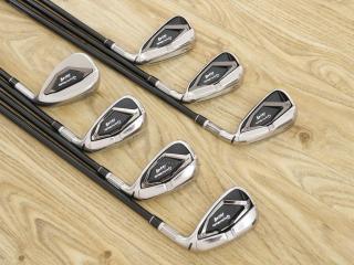 Iron set : Taylormade : ชุดเหล็ก Taylormade M4 (รุ่นปี 2018 Japan Spec) มีเหล็ก 5-Pw,Sw (7 ชิ้น) ก้านกราไฟต์ Mitsubishi FUBUKI TM6 Flex R