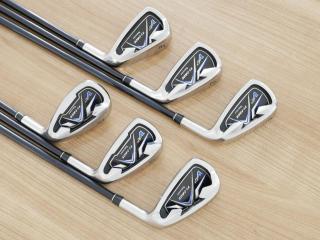 Iron set : Other Brand : ชุดเหล็ก Tobunda VT Ti-Face มีเหล็ก 6-Pw,Sw (6 ชิ้น) ก้านกราไฟต์ Flex R