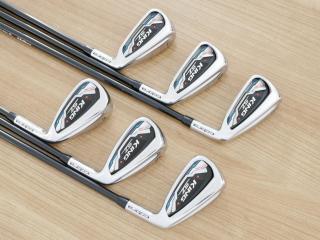 Iron set : Other Brand : ชุดเหล็ก Cobra Speedzone SZ (ใบใหญ่ ตีง่าย) มีเหล็ก 5-Pw (6 ชิ้น) ก้านกราไฟต์ Fujikura Speeder Evolution Flex S