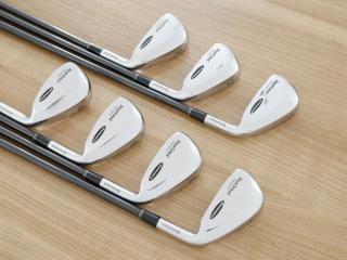 Iron set : Tourstage : ชุดเหล็ก Tourstage TS-211 Airmuscle มีเหล็ก 4-Pw (7 ชิ้น) ก้านกราไฟต์ Flex S