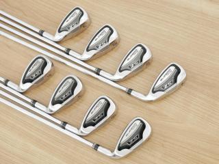 iron_set : ชุดเหล็ก Cobra SZ (ใบใหญ่ ตีง่าย) มีเหล็ก 4-Pw,Aw (8 ชิ้น) ก้านเหล็ก NS Pro Flex R