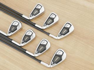 Iron set : Callaway : ชุดเหล็ก Callaway Rogue ST Max OS (ออกปี 2022 ตีง่ายสุดๆ ไกลสุดๆ) มีเหล็ก 5-Pw,Aw (7 ชิ้น) ก้านกราไฟต์ Fujikura Speeder NX 40 Flex R