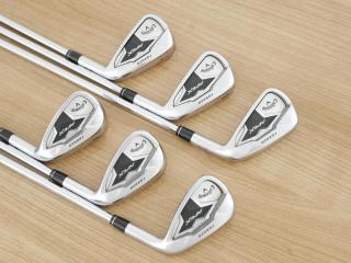 Iron set : Callaway : ชุดเหล็ก Callaway APEX Forged (ออกปี 2019) มีเหล็ก 5-Pw (6 ชิ้น) ก้านเหล็ก NS Pro ZELOS 8 Flex S