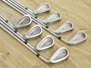 Iron set : Other Brand : ชุดเหล็ก Wilson TAB III (รุ่นท๊อปสุด หน้าเด้ง ตีไกล) มีเหล็ก 5-Pw,Aw,Sw (8 ชิ้น) ก้านเหล็ก NS Pro 850 Flex S