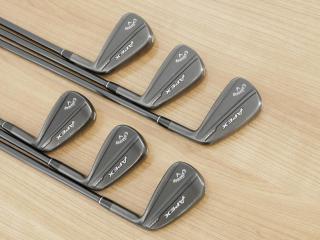 Iron set : Callaway : ชุดเหล็ก Callaway Apex Ti Fusion Black (รุ่นท็อปสุด แพงที่สุด ปี 2025 ของใหม่ 8 หมื่นบาท) มีเหล็ก 6-Pw,Aw (6 ชิ้น) ก้านกราไฟต์ UST Mamiya ATTAS FF 85 Flex S
