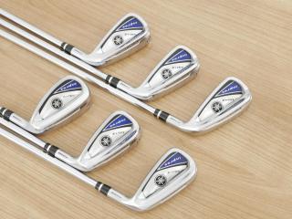 iron_set : ชุดเหล็ก Yamaha Inpres UD+2 (ออกปี 2019 ตีไกลที่สุด ไกลกว่าเหล็กทั่วไป 2 เบอร์ หน้าเด้ง COR 0.822) มีเหล็ก 6-Pw,Aw (6 ชิ้น) ก้านเหล็ก NS Pro Zelos 7 Flex R