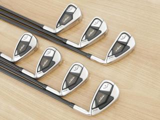 Iron set : Callaway : ชุดเหล็ก Callaway Rogue ST Max (ออกปี 2022 ตีง่าย ไกลมาก) มีเหล็ก 5-Pw,Aw (7 ชิ้น) ก้านกราไฟต์ Fujikura VENTUS 5 Flex R
