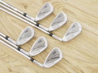 iron_set : **ของใหม่ ยังไม่แกพลาสติก** ชุดเหล็ก Taylormade SIM 2 MAX (ออกปี 2021 Japan Spec.) มีเหล็ก 5-Pw (6 ชิ้น) ก้านเหล็ก KBS Max MT 85 Flex S
