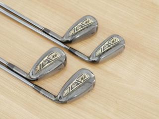 iron_set : ชุดเหล็ก Tsuruya AXEL Gold Premium III (ออกปี 2019 ของใหม่ 6 หมื่นกว่าบาท หน้าเด้งสุดๆ ไกลสุดๆๆ) มีเหล็ก 7-Pw (4 ชิ้น) ก้านกราไฟต์ Flex R