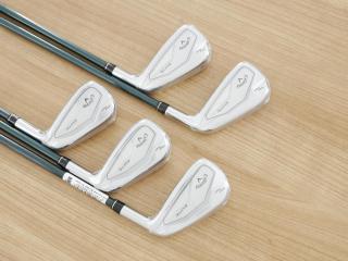 iron_set : **ของใหม่ ยังไม่แกะพลาสติก** ชุดเหล็ก Callaway ELYTE Max Fast (รุ่นล่าสุด ออกปี 2025 ตีง่ายมาก ไกล Japan Spec.) มีเหล็ก 6-Pw (5 ชิ้น) ก้านกราไฟต์ UST Mamiya LINQ 40 Flex R