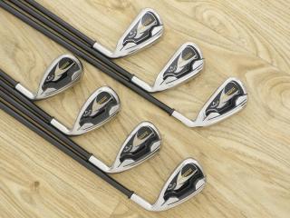 Iron set : Callaway : ชุดเหล็ก Callaway Warbird มีเหล็ก 5-Pw,Sw (7 ชิ้น) ก้านกราไฟต์ Flex R