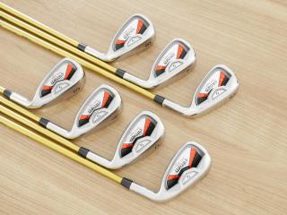 Iron set : Katana : ชุดเหล็ก Katana Sword ATC-589a (หน้าเด้ง) มีเหล็ก 6-Pw,Aw,Sw (7 ชิ้น) ก้านกราไฟต์ Fujikura Speeder 589 Flex R