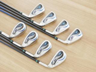 iron_set : ชุดเหล็ก Kasco D-Max AR (ใบใหญ่หน้าเด้ง ไกล) มีเหล็ก 5-Pw,Aw,Sw (8 ชิ้น) ก้านกราไฟต์ Flex R