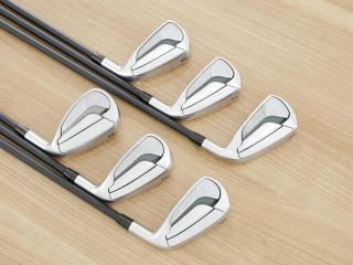 Iron set : Yamaha : ชุดเหล็ก Yamaha Inpres DriveStar Type S (รุ่นล่าสุด ปี 2025 ตีไกลที่สุด ไกลกว่าเหล็กทั่วไป 2 เบอร์ หน้าเด้งมากๆ) มีเหล็ก 6-Pw,Aw (6 ชิ้น) ก้านกราไฟต์ Fujikura TRAVIL 85 Flex S