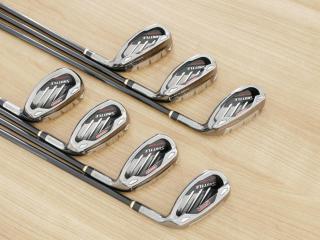 Iron set : Maruman : ชุดเหล็กกระเทย Maruman Shuttle i3000AR (ตีง่าย ไกลมาก) มีเหล็ก 5-10,Pw (7 ชิ้น) ก้านกราไฟต์ Flex R