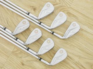 iron_set : ชุดเหล็ก Katana NINJA Hybrid Iron (รุ่นปี 2021 หน้าเด้ง ตีไกลมาก) มีเหล็ก 6-Pw,Aw,Sw (7 ชิ้น) ก้านกราไฟต์ Flex R