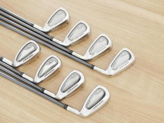 iron_set : ชุดเหล็ก Mizuno Intage Ti-Face (รุ่นท๊อป ใบใหญ่ ตีไกลมาก) มีเหล็ก 5-Pw,Aw,Sw (8 ชิ้น) ก้านกราไฟต์ Flex R1