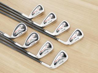 iron_set : ชุดเหล็ก Srixon GIE (ใบใหญ่ ตีง่าย) มีเหล็ก 5-Pw,Aw,Sw (8 ชิ้น) ก้านกราไฟต์ Miyazaki 61 Flex R