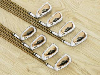 iron_set : **ก้าน 3 ดาว** ชุดเหล็ก Honma Beres MG603 (เหมาะกับซีเนียร์) มีเหล็ก 5-11,Sw (8 ชิ้น) ก้าน ARMRQ UD45 Flex R (3 ดาว)