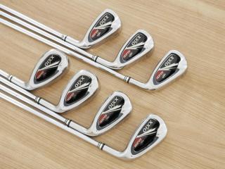 iron_set : ชุดเหล็ก XXIO 8 (ใบใหญ่ ตีง่าย ไกล) มีเหล็ก 6-Pw,Aw,Sw (7 ชิ้น) ก้านเหล็ก NS Pro 900 Flex R