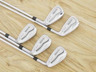 Iron set : Epon : ชุดเหล็ก EPON AF-707 Forged (รุ่นล่าสุด ปี 2024 ใบใหญ่ ตีง่าย ไกล) มีเหล็ก 6-Pw (5 ชิ้น) ก้านเหล็ก NS Pro 950 NEO Flex S