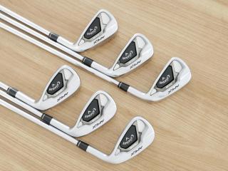 Iron set : Callaway : ชุดเหล็ก Callaway APEX DCB Forged (ปี 2022) มีเหล็ก 5-Pw (6 ชิ้น) ก้านเหล็ก NS Pro ZELOS 7 Flex S