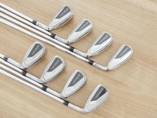 Iron set : Taylormade : ชุดเหล็ก Taylormade Stealth HD (ออกปี 2022 Japan Spec. ใบใหญ่มาก ตีง่ายสุดๆ) มีเหล็ก 5-Pw,Aw,Sw (8 ชิ้น) ก้านเหล็ก KBS Max MT 80 Flex S