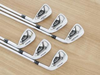 Iron set : Callaway : ชุดเหล็ก Callaway APEX Forged (รุ่นปี 2022) มีเหล็ก 5-Pw (6 ชิ้น) ก้านเหล็ก NS Pro Modus 105 Flex S