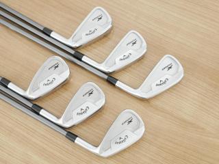 Iron set : Callaway : ชุดเหล็ก Callaway X Forged Star (ออกปี 2021) มีเหล็ก 5-Pw (6 ชิ้น) ก้านกราไฟต์ Fujikura MC 80 Flex S