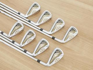 Iron set : Katana : ชุดเหล็ก Katana Voltio NINJA X (ออกปี 2020 หน้าเด้ง ตีไกลมากๆ) มีเหล็ก 6-Pw,Aw,As,Sw (8 ชิ้น) ก้านกราไฟต์ Fujikura Speeder 588 Flex R