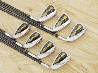 iron_set : ชุดเหล็ก Romaro Ray Alpha Gold (ใบใหญ่ ตีไกลมากๆ หน้าเด้ง) มีเหล็ก 6-Pw,Aw,Sw (7 ชิ้น) ก้านกราไฟต์ Flex SR