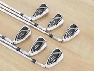 iron_set : ชุดเหล็ก Taylormade M4 (รุ่นปี 2018) มีเหล็ก 5-Pw (6 ชิ้น) ก้านเหล็ก Design Tuning Modus 120 Flex S
