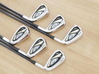 iron_set : ชุดเหล็ก Mizuno JPX 825 XD มีเหล็ก 5-Pw (6 ชิ้น) ก้านกราไฟต์ Flex R