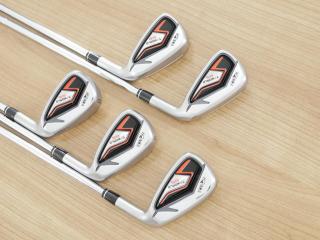 Iron set : Honma : ชุดเหล็ก Honma Tour World GS (ออกปี 2021 ใบใหญ่ ตีง่าย ไกล) มีเหล็ก 6-10 (5 ชิ้น) ก้านเหล็ก NS Pro 950 NEO Flex R