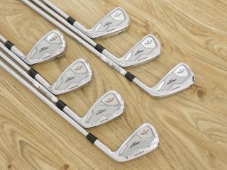 Iron set : Callaway : ชุดเหล็ก Callaway APEX Pro Forged (ออกปี 2019) มีเหล็ก 4-Pw (7 ชิ้น) ก้านเหล็ก Dynamic Gold S200