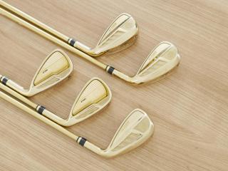 Iron set : Katana : ชุดเหล็ก Katana Voltio NINJA 880Hi Gold (รุ่นท็อปสุด ปี 2018 ตีง่าย ไกล สวยมากๆ) มีเหล็ก 6-Pw (5 ชิ้น) ก้านกราไฟต์ Fujikura Speeder 361 Flex R