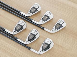Iron set : Callaway : ชุดเหล็ก Callaway Rogue ST Max Fast (ออกปี 2022 ตีง่ายที่สุด ไกลสุดของ Callaway) มีเหล็ก 6-Pw,Aw (6 ชิ้น) ก้านกราไฟต์ Fujikura Speeder NX 40 Flex R