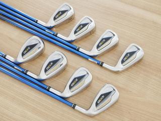 Iron set : XXIO : ชุดเหล็ก XXIO 13 (รุ่นปี 2025 ตีง่าย ไกลมาก) มีเหล็ก 5-Pw,Aw,Sw (8 ชิ้น) ก้านกราไฟต์ XXIO MP1300 Flex R