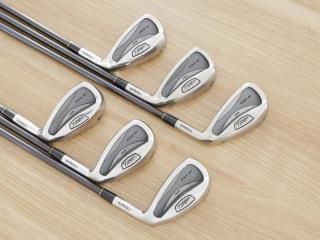 Iron set : Tsuruya : ชุดเหล็ก Tsuruya AXEL MM (ใบใหญ่) มีเหล็ก 5-Pw (6 ชิ้น) ก้านกราไฟต์ Flex R
