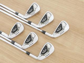 Iron set : Callaway : ชุดเหล็ก Callaway APEX DCB Forged (ปี 2022) มีเหล็ก 5-Pw (6 ชิ้น) ก้านเหล็ก NS Pro 950 Neo Flex S