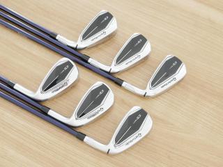 Iron set : Taylormade : ชุดเหล็ก Taylormade Qi (รุ่นล่าสุด ออกปี 2024 Japan Spec.) มีเหล็ก 5-Pw (6 ชิ้น) ก้านกราไฟต์ Mitsubishi Diamana TM60 Flex R