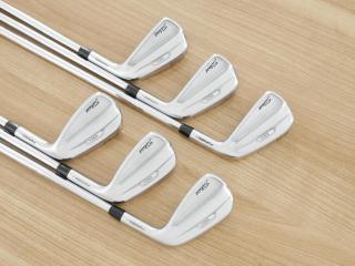 Iron set : Titleist : ชุดเหล็ก Titleist T100S Forged (รุ่นปี 2022) มีเหล็ก 5-Pw (6 ชิ้น) ก้านเหล็ก NS Pro Modus 105 Flex R