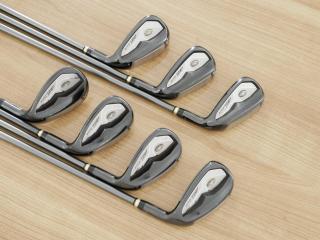 Iron set : Tsuruya : ชุดเหล็ก Tsuruya AXEL Gold Premium V (ออกปี 2023 ของใหม่ 7 หมื่นกว่าบาท หน้าเด้งสุดๆ ไกลสุดๆๆ) มีเหล็ก 7-Pw,Aw,As,Sw (7 ชิ้น ครบเซ็ต) ก้านกราไฟต์ Flex R