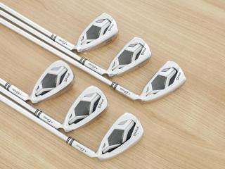 Iron set : Ping : ชุดเหล็ก Ping G430 (ออกปี 2023 Japan Spec. ใบใหญ่ ง่าย ไกล) มีเหล็ก 6-W,45 (6 ชิ้น) ก้านกราไฟต์ Fujikura MCI 60 Flex R